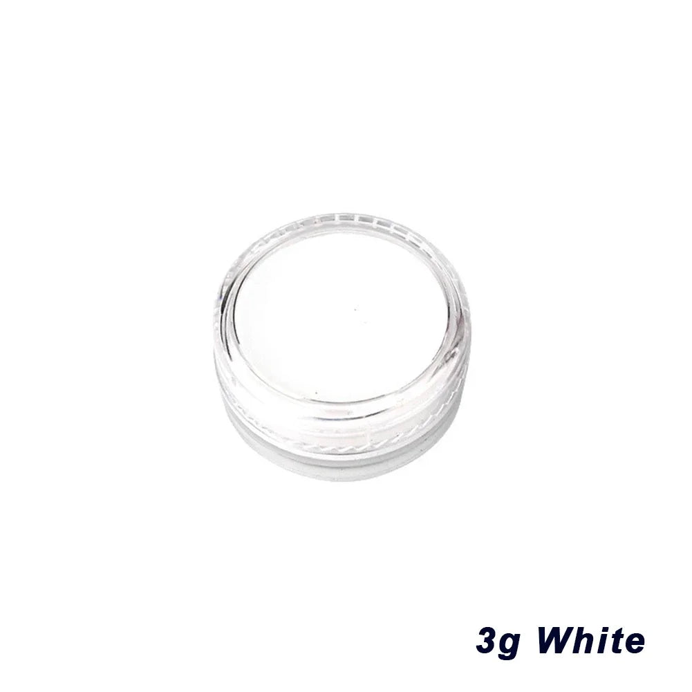 LAIKOU Face & Body Paint – Non-Toxic Halloween, Cosplay & Stage Makeup in White, Black & Red (3g / 10g / 50g)