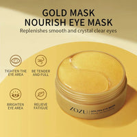 Golden Collagen & Avocado Under-Eye Patches – Anti-Dark Circle & Firming Eye Mask