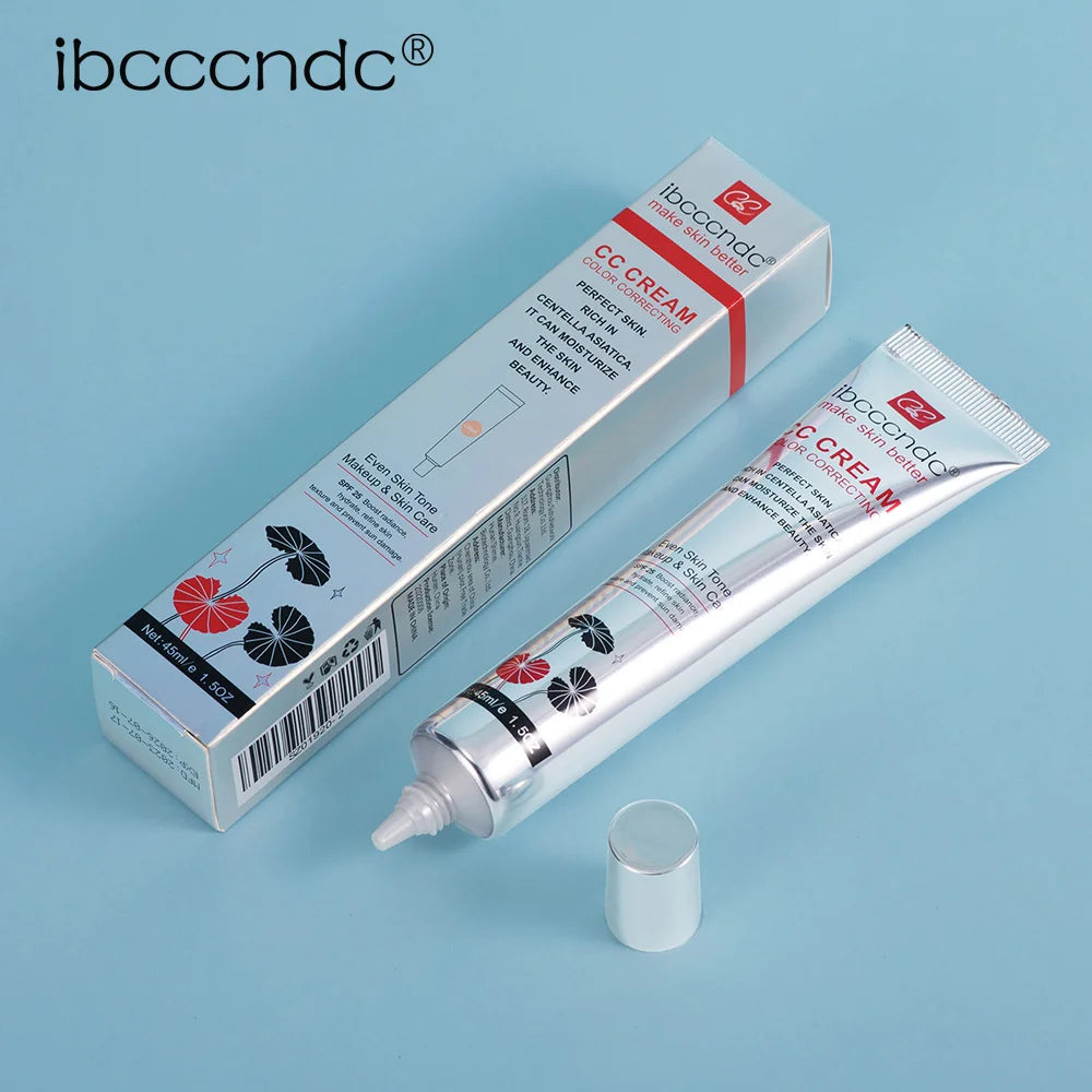 Centella Asiatica CC Cream – Color Correcting & Skin Repairing Liquid Foundation (45ml)