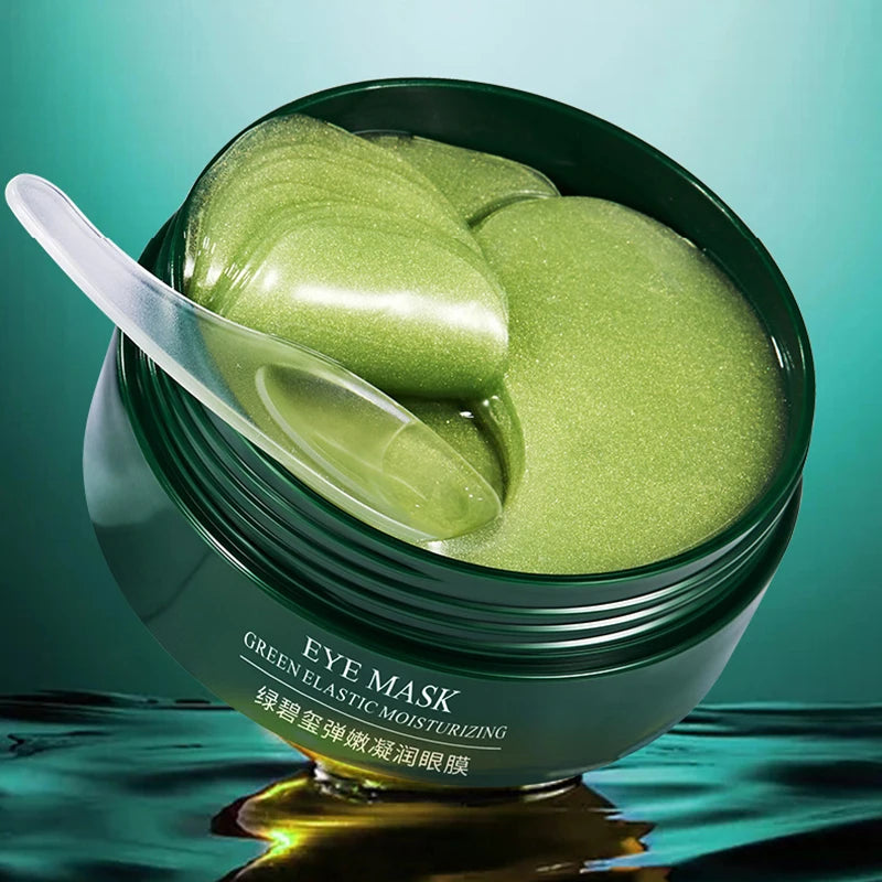 BIOAQUA Collagen Eye Gel Masks – 60 Patches for Dark Circles, Puffiness & Firming