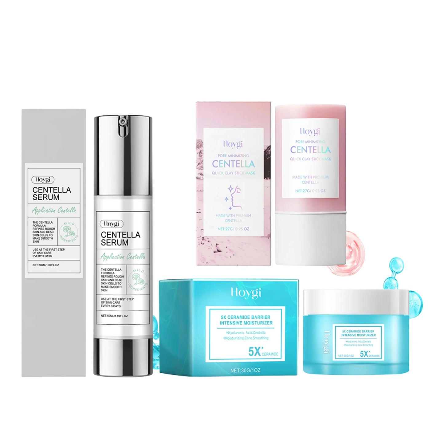 Hoygi Centella Asiatica Clay Mask Stick – Soothing, Pore Minimizing & Hydrating | All Skin Types 27g