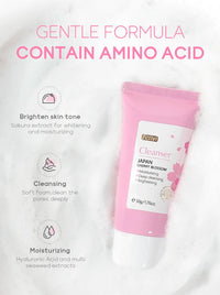 REAROYA Vitamin C Facial Cleanser – Deep Cleansing, Brightening & Moisturizing Face Wash (50g)