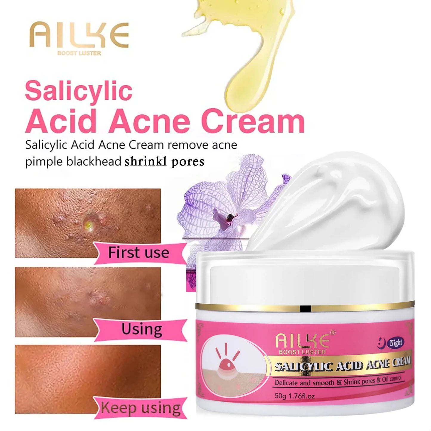 AILKE Natural Skin Brightening & Whitening Collection – Dark Spot Removal, Acne & Glow | Organic Vegan