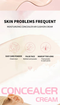O'CHEAL CC Cream Cushion Foundation – Lightweight, Long-Lasting Concealer with SPF (15g)