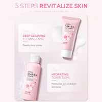 Sakura Skin Care Set – 5 or 6-Piece Collection