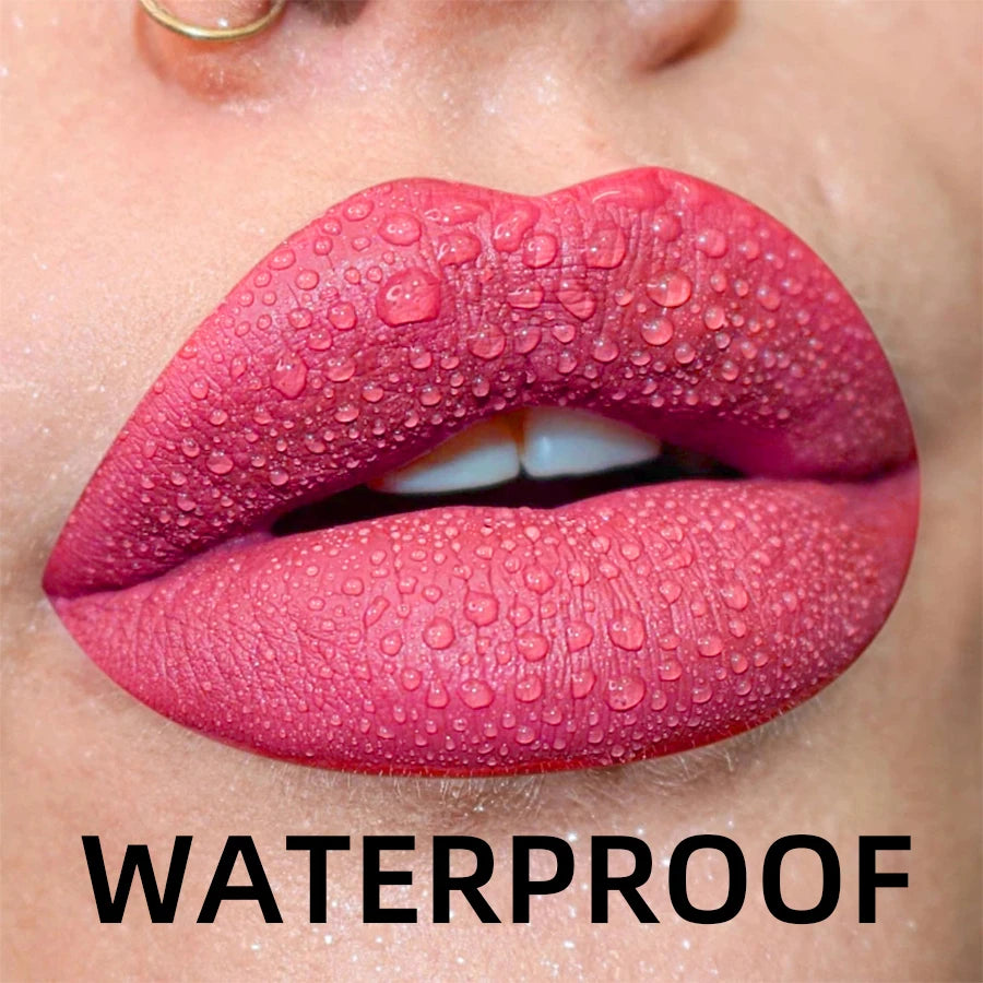 Velvet Matte Lip Gloss - Waterproof Long-Lasting Lip Tint