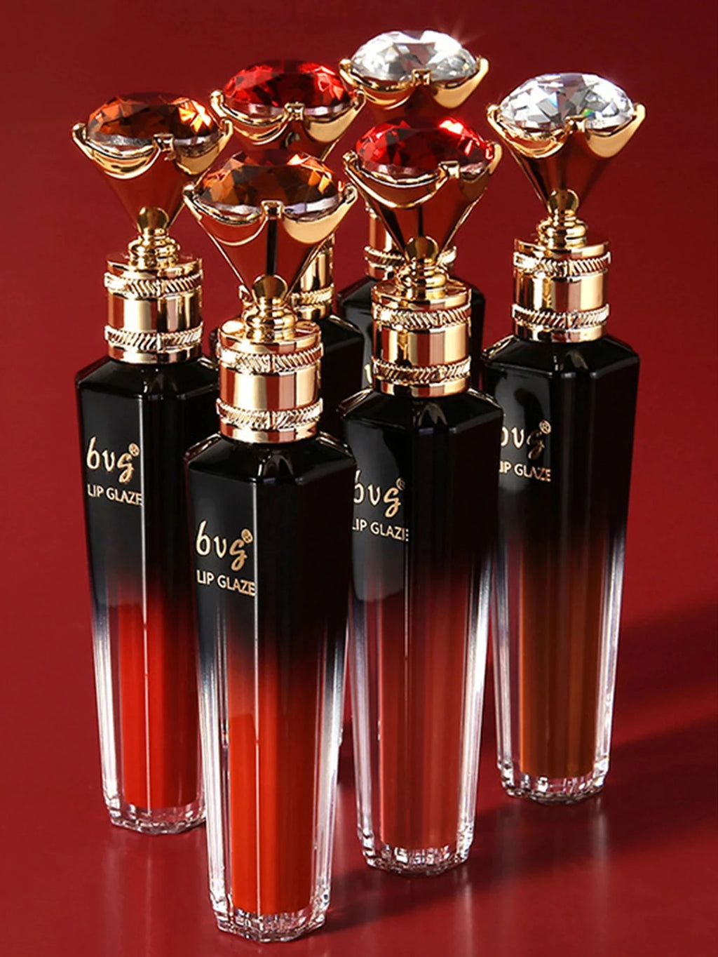 Diamond Velvet Lip Gloss - Waterproof Long-Lasting Shine