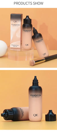 Matte Foundation Cream Concealer Full Coverage Primer Makeup for Dark Circles