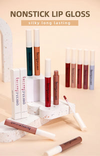 QiBest Velvet Matte Lipstick - Waterproof Long-Lasting Lip Tint