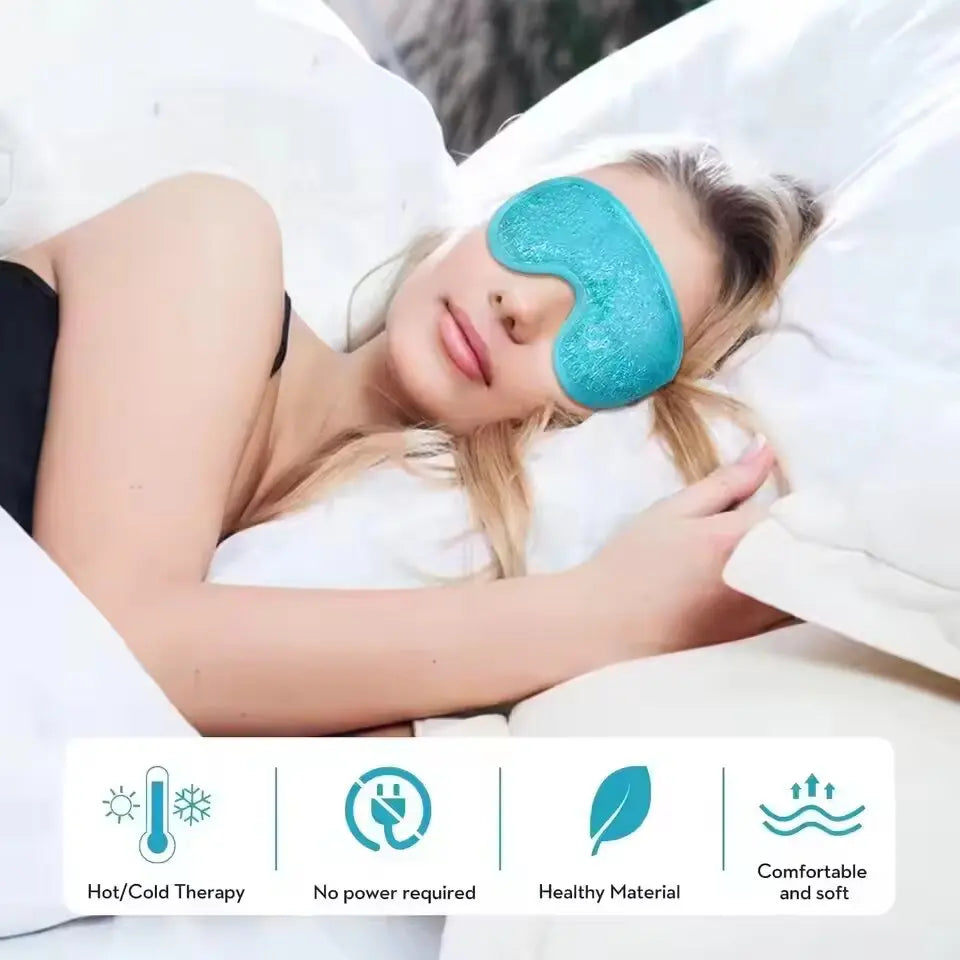 Hot & Cold Gel Eye Mask – Soothing Compress for Sleep & Relaxation | Buyer's Choice