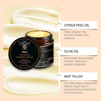 Beef Tallow & Honey Brightening Body Cream – Dark Spot Fader, Firming & Deep Moisturizer (60g)