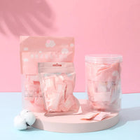 Disposable Compressed Non-Woven Face Towels – Mini Capsule Travel Wipes for Face Cleansing & Makeup Removal (20x22cm)
