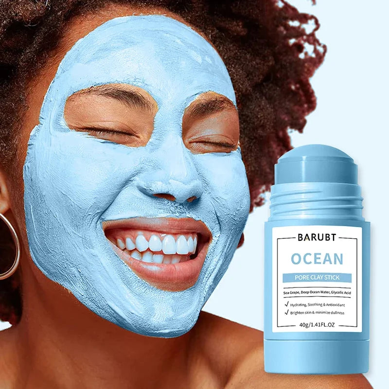 Jaysuing Cleansing Mask Stick – Mugwort, Alaska Volcano & More | Pore Minimizer & Acne Treatment 40g