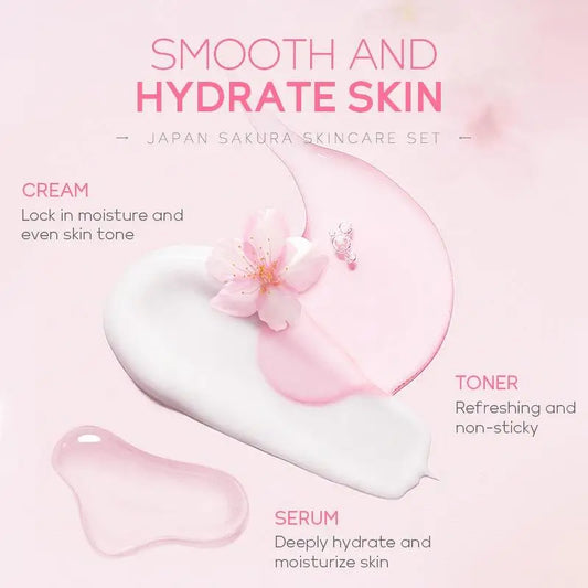 Sakura 29-Piece Deep Cleansing & Moisturizing Skin Care Kit