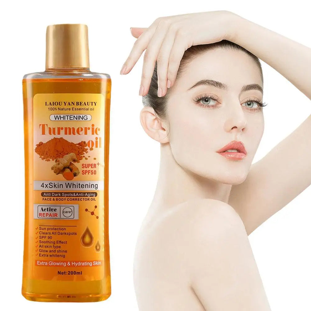 EELHOE Turmeric & Ginger Face Serum Oil – Deep Hydration & Nourishing Moisturizer (200ml)