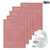 EELHOE Bio Collagen Face Mask – Deep Hydration, Pore Minimizing, Firming & Brightening Overnight Wrapped Mask for Women (1, 5, 10 or 12-Pack)