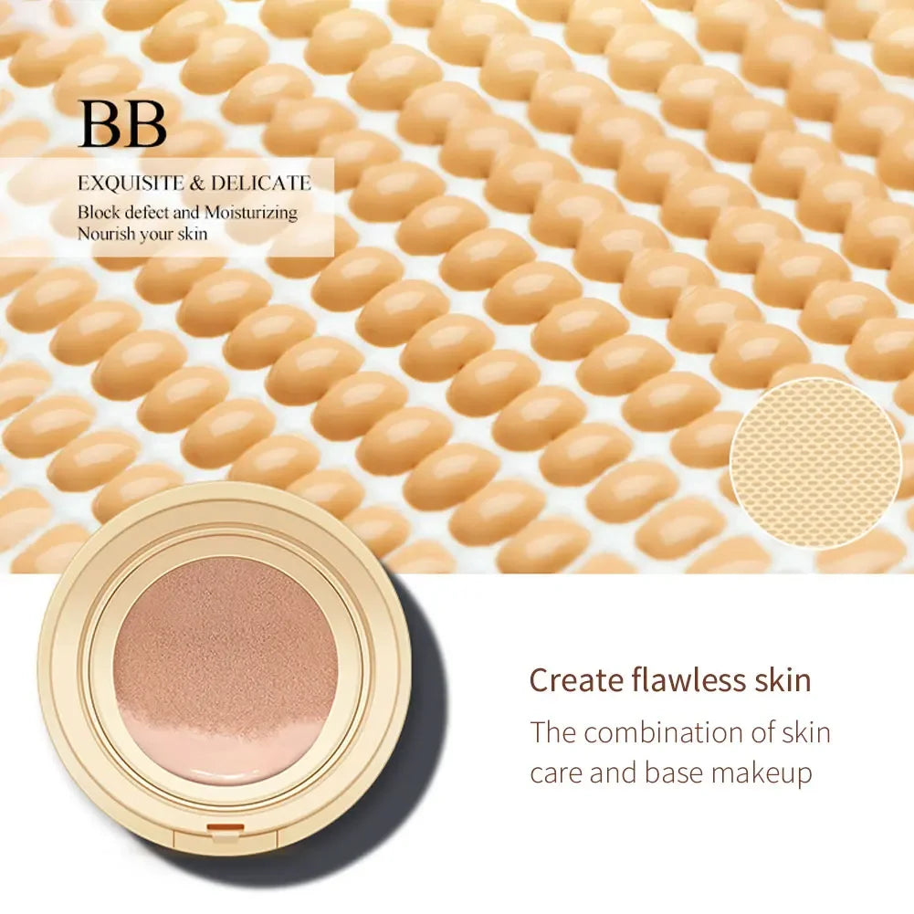 BIOAQUA Matte Air Cushion BB & CC Cream – Waterproof, Poreless & High Coverage (15g)