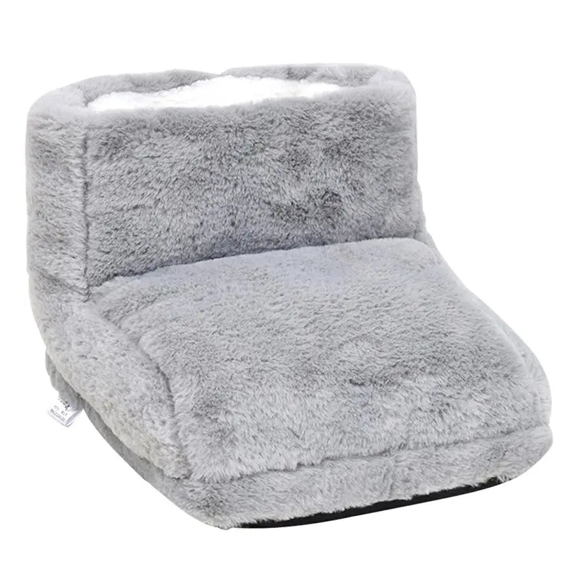 USB Electric Foot Warmer Slippers – Washable Double-Foot Heating Pad for Home & Bedroom