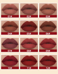 QiBest Velvet Matte Lipstick - Waterproof Long-Lasting Lip Tint