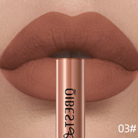QiBest Velvet Matte Lipstick - Waterproof Long-Lasting Lip Tint