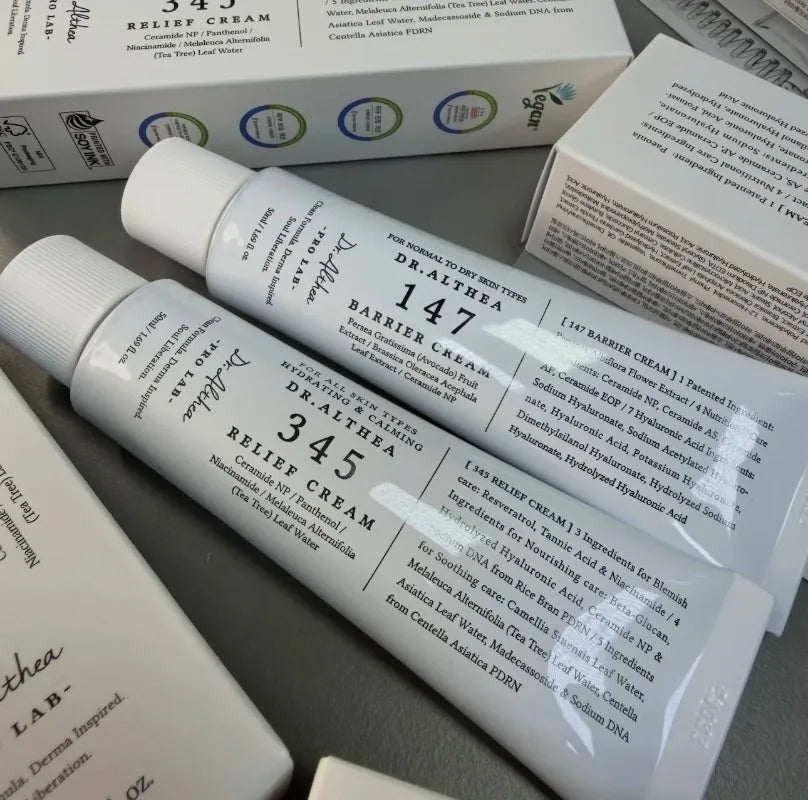 Dr. Althea 345 Face Cream Korean Skincare Skin-softening Moisturize FaceCream Gentle Repairing Suitable for Sensitive