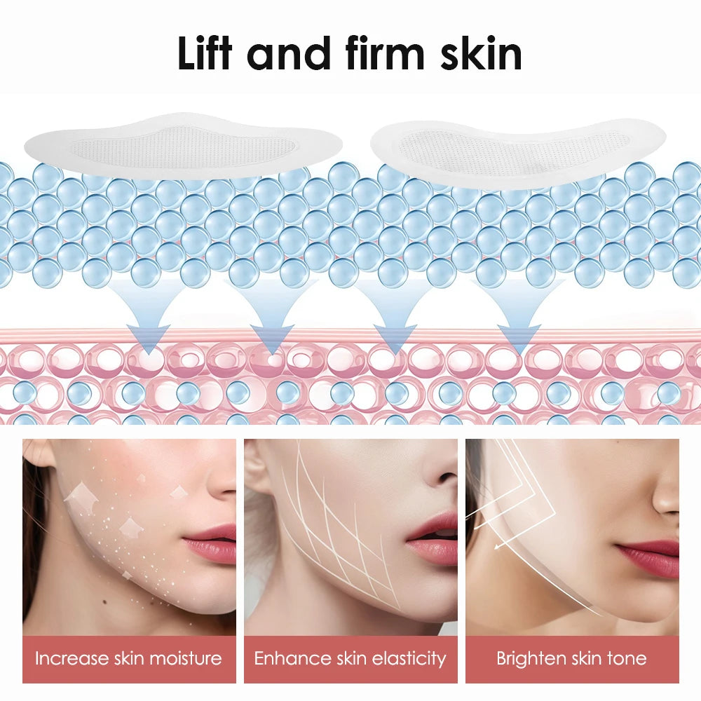 Microneedle Eye Patches with Hyaluronic Acid — Anti Dark Circles, Wrinkles & Fine Lines