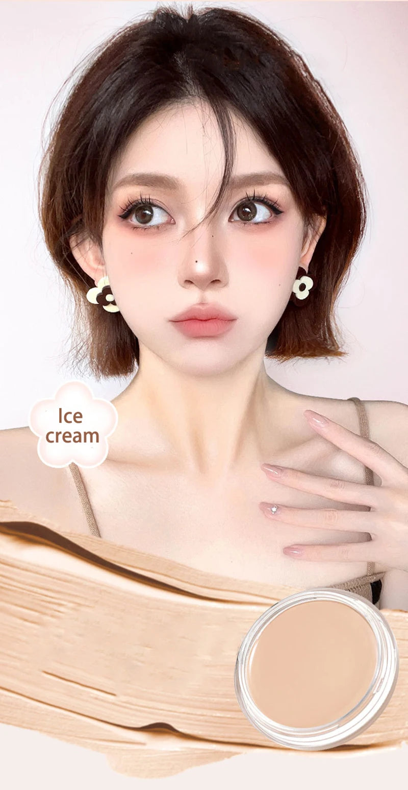Mousse Cushion Foundation – Korean Matte Finish, Waterproof & High Coverage (15g)