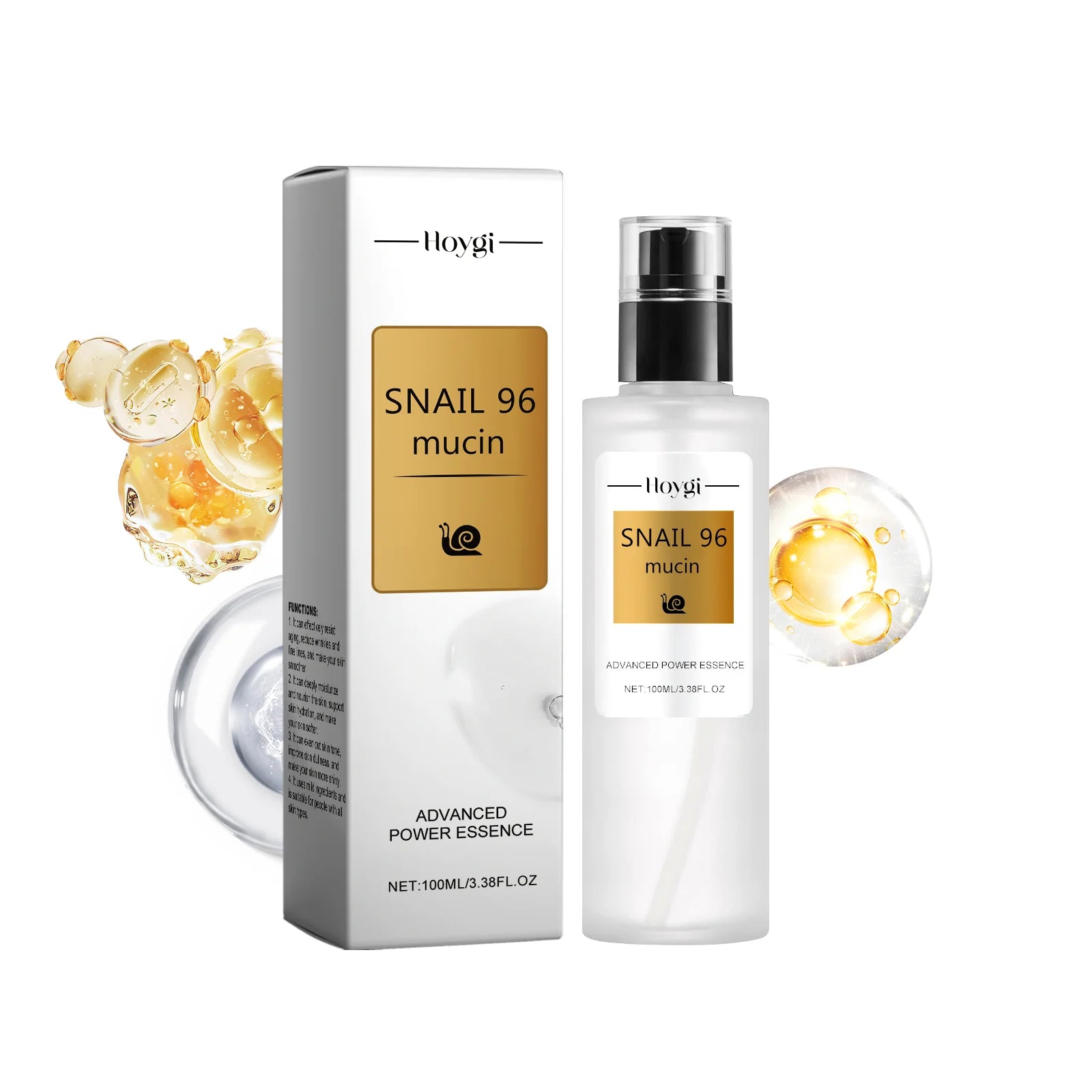 Snail Mucin 96% Face Serum Skin Renewal Boosting Hydrating Repair Anti Aging Firming Wrinkle Reduction Advanced Snail Essence