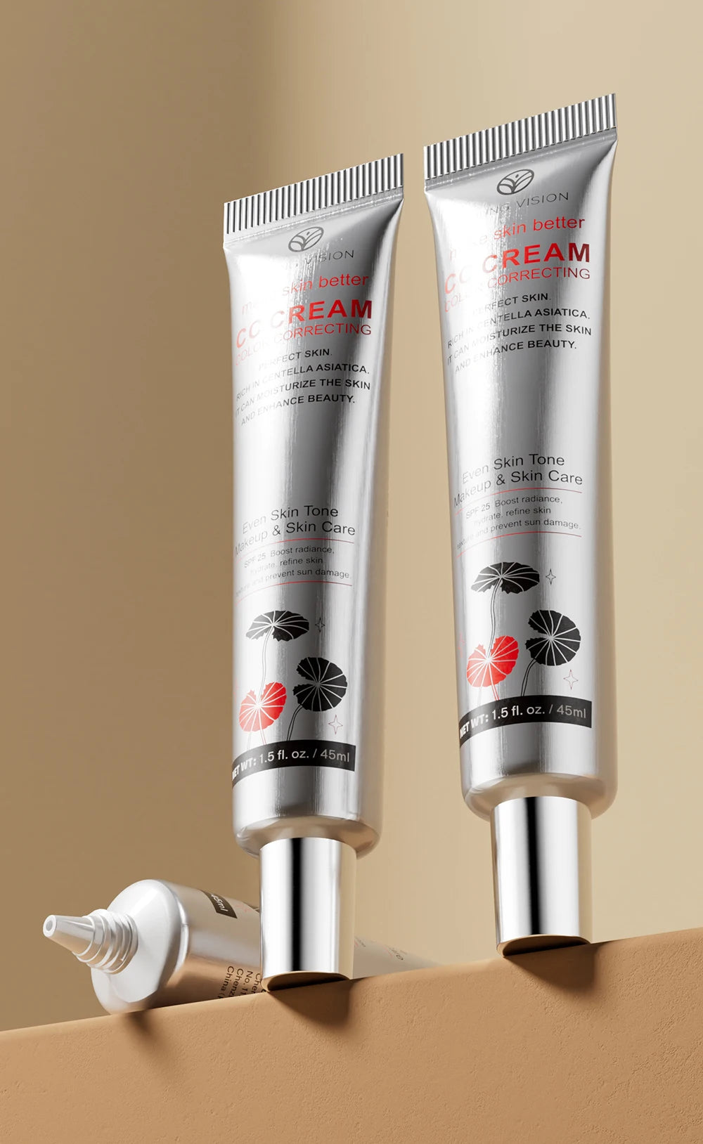 YOUNG VISION Centella Asiatica CC Cream – Brightening, Concealing & Skin Repairing (45ml)