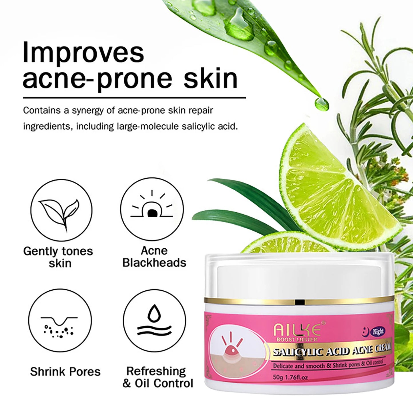 AILKE Natural Skin Brightening & Whitening Collection – Dark Spot Removal, Acne & Glow | Organic Vegan