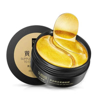 Gold Hyaluronic Acid Eye Mask Patches – 60 Pieces, Firming & Dark Circle Repair