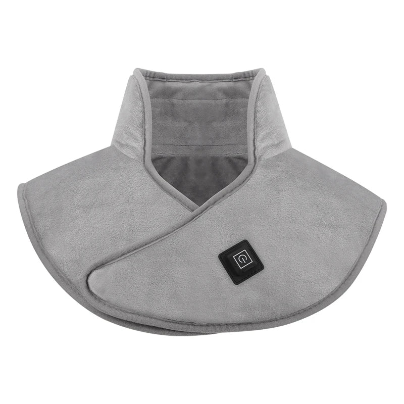 Electric Heating Shoulder & Neck Pad – USB Heated Shawl with 3-Level Temperature Control