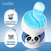 SADOER Crystal Collagen Eye Mask Patches – 60 Pieces, Dark Circles & Firming