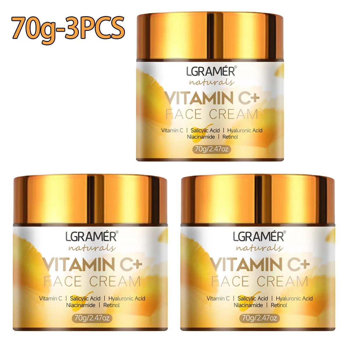 Vitamin C & Retinol Face Cream – Firming & Brightening