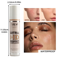 MCD Full Coverage Foundation Cushion Cream – Matte, Oil Control, Waterproof, 9 Shades 30g