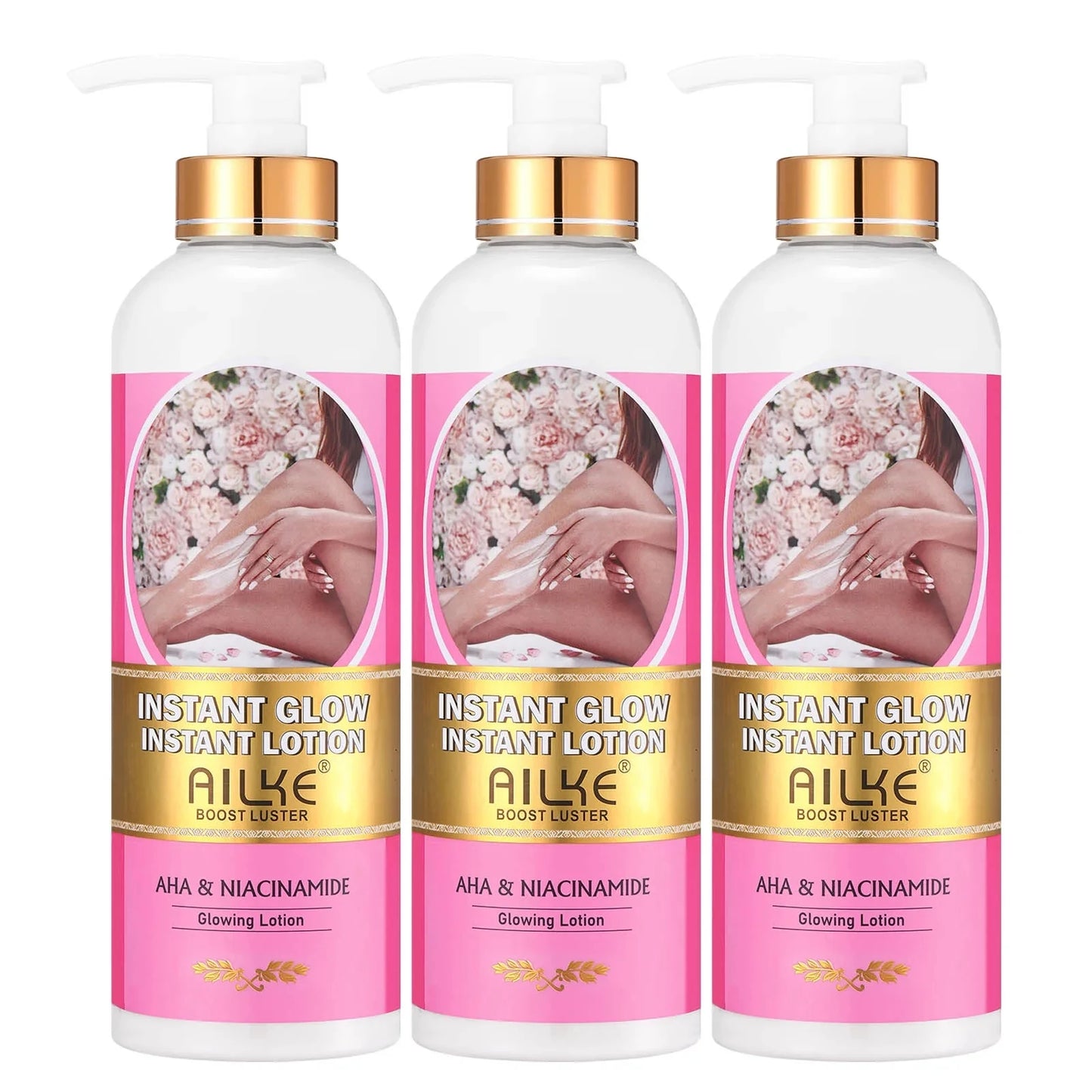 AILKE Natural Skin Brightening & Whitening Collection – Dark Spot Removal, Acne & Glow | Organic Vegan