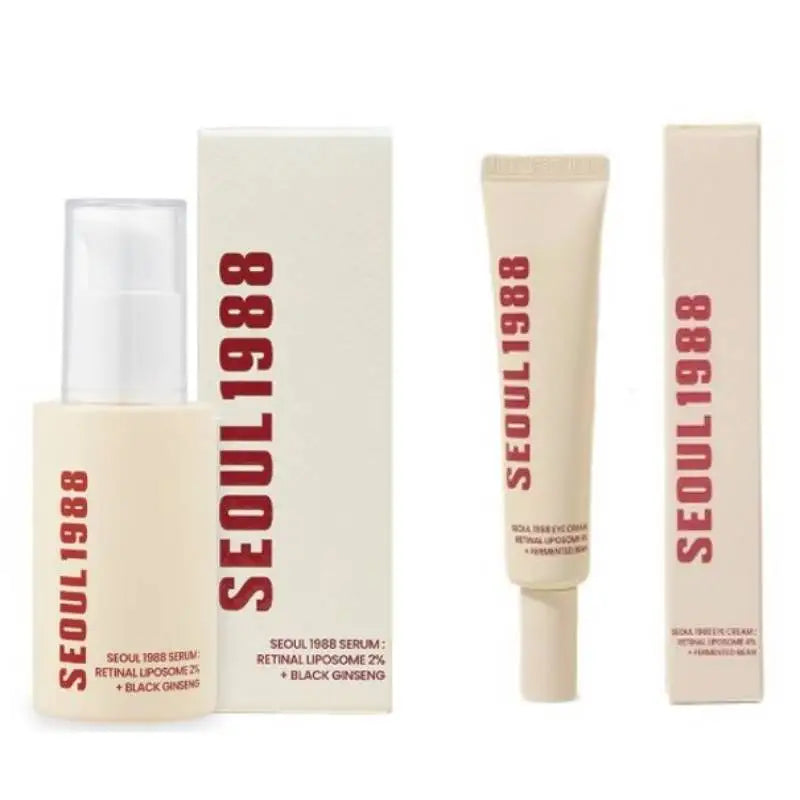 Korean Retinol Serum With Black Ginseng Niacinamide Vitamin C Anti Aging