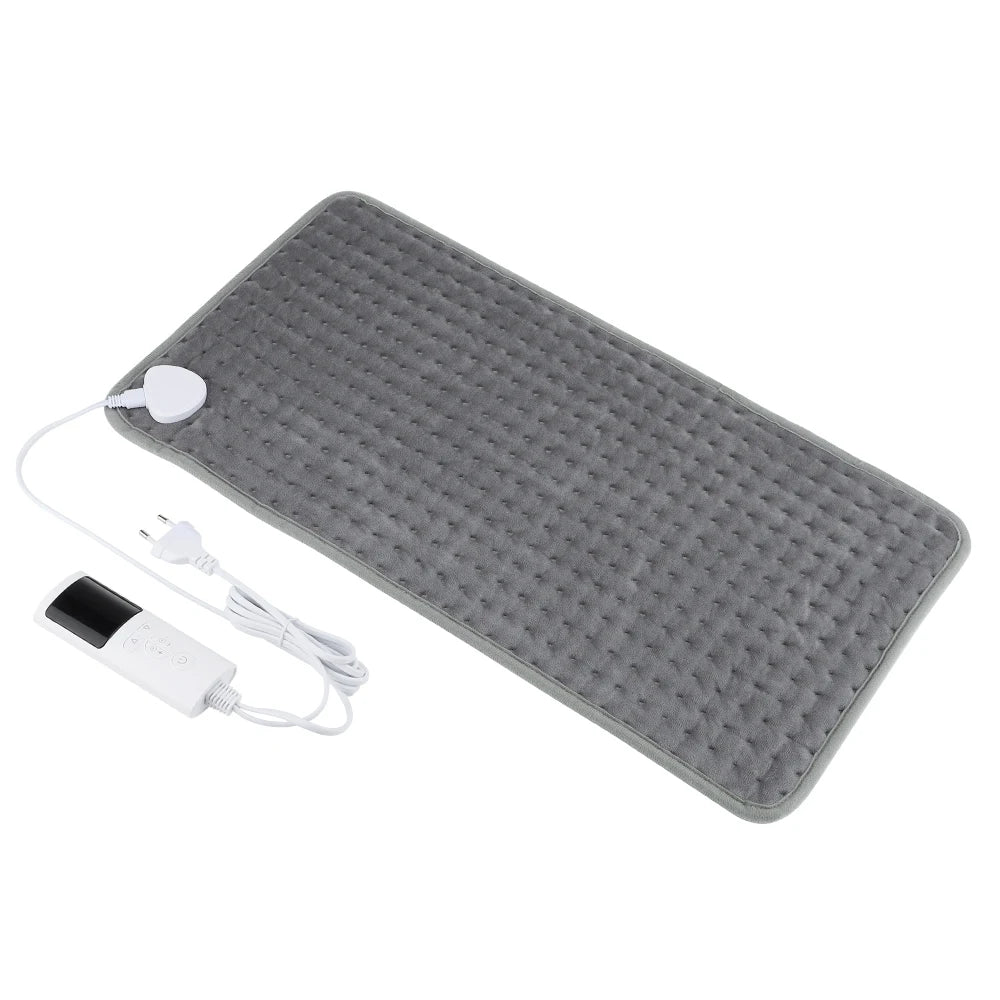 Electric Heating Pad for Back, Abdomen & Waist Pain Relief – EU/UK/US Plug, 9 Heat Levels
