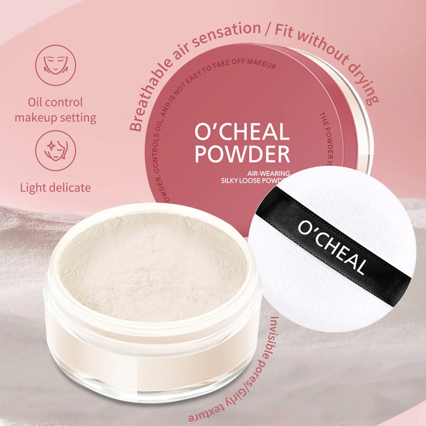 O'CHEAL CC Cream Cushion Foundation – Lightweight, Long-Lasting Concealer with SPF (15g)
