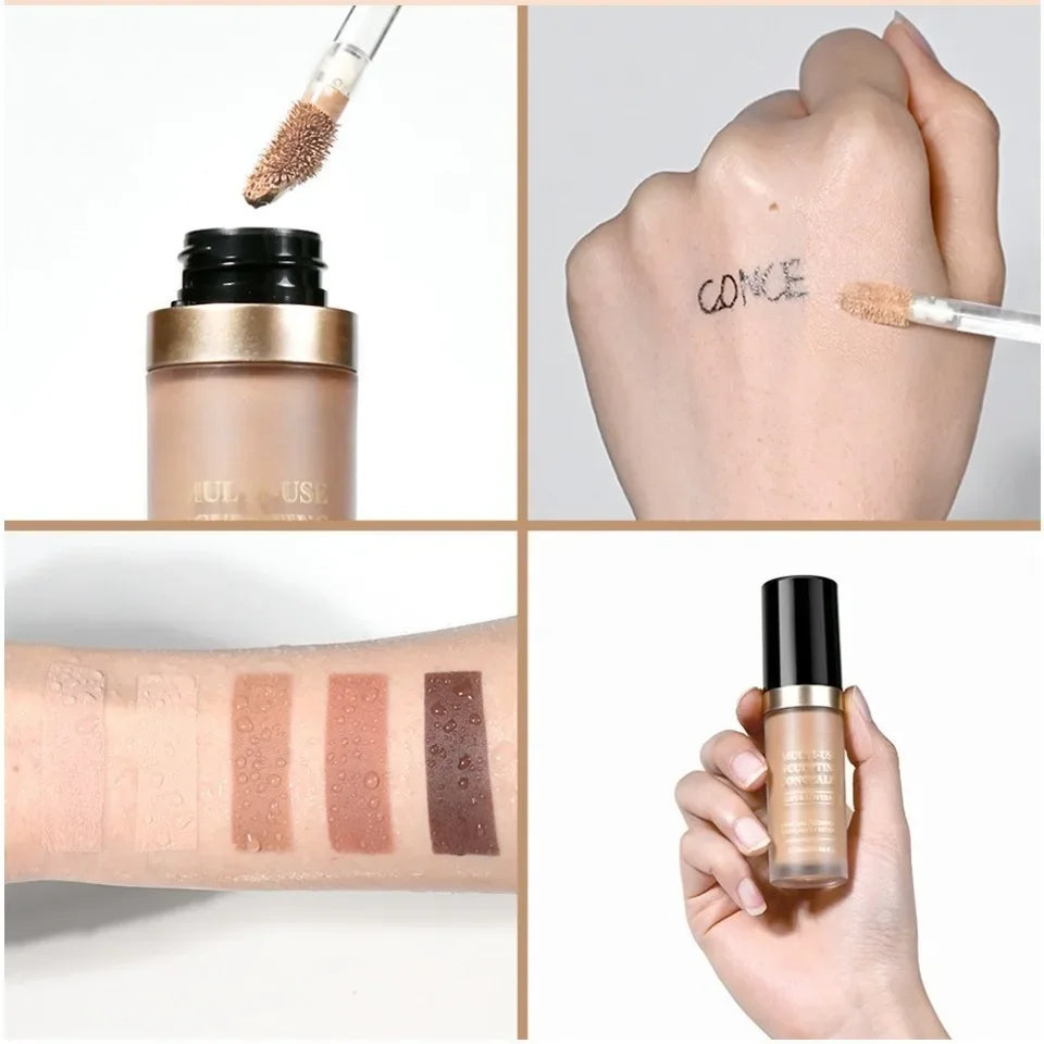 YIYUEQIANLI Multi-Use Sculpting Concealer | Full Coverage, Contour, Highlight & Retouch