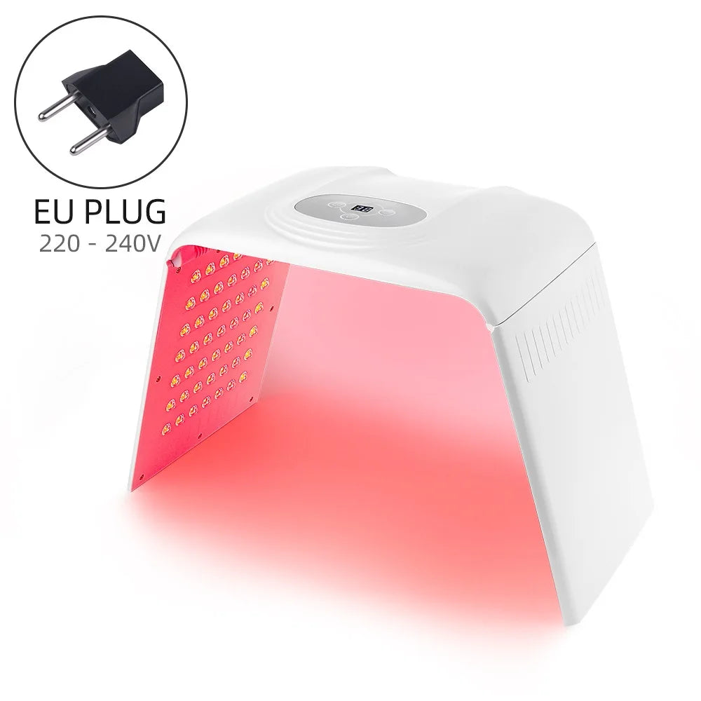 7-Color LED Light Therapy Face & Body Lamp – Foldable Skin Rejuvenation Device