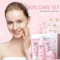 Sakura Skin Care Set – 5 or 6-Piece Collection
