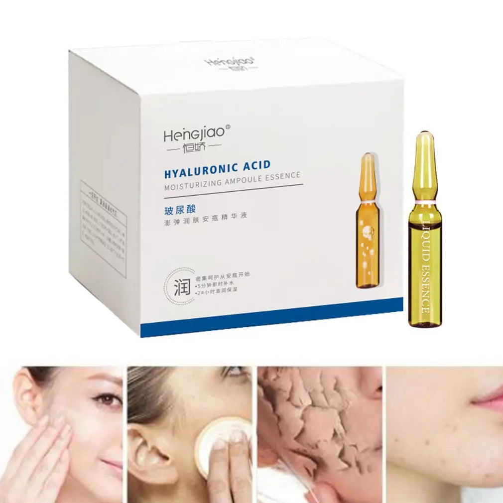 Hyaluronic Acid Ampoule Essence Deep Water Replenishment Intensive Repair Small Molecule Level Throwing Essence Original Solutio