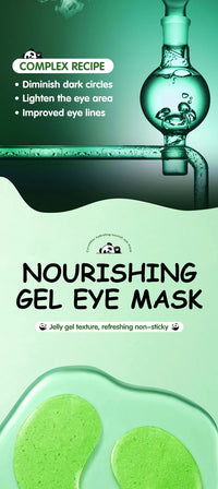 SADOER Crystal Collagen Eye Mask Patches – 60 Pieces, Dark Circles & Firming