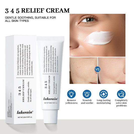 345 Relief Cream – Brightening & Repairing Skin Treatment