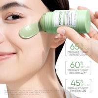 SADOER Deep Cleansing Mud Mask – Vitamin C & Mugwort | Acne Treatment & Oil Control 40g