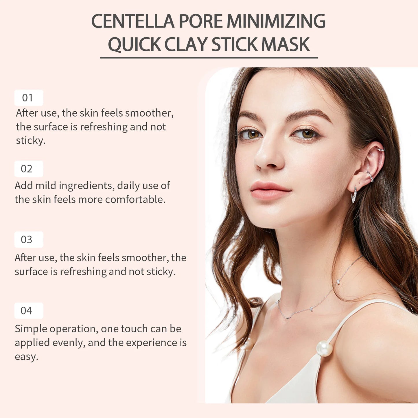 Hoygi Centella Asiatica Clay Mask Stick – Soothing, Pore Minimizing & Hydrating | All Skin Types 27g