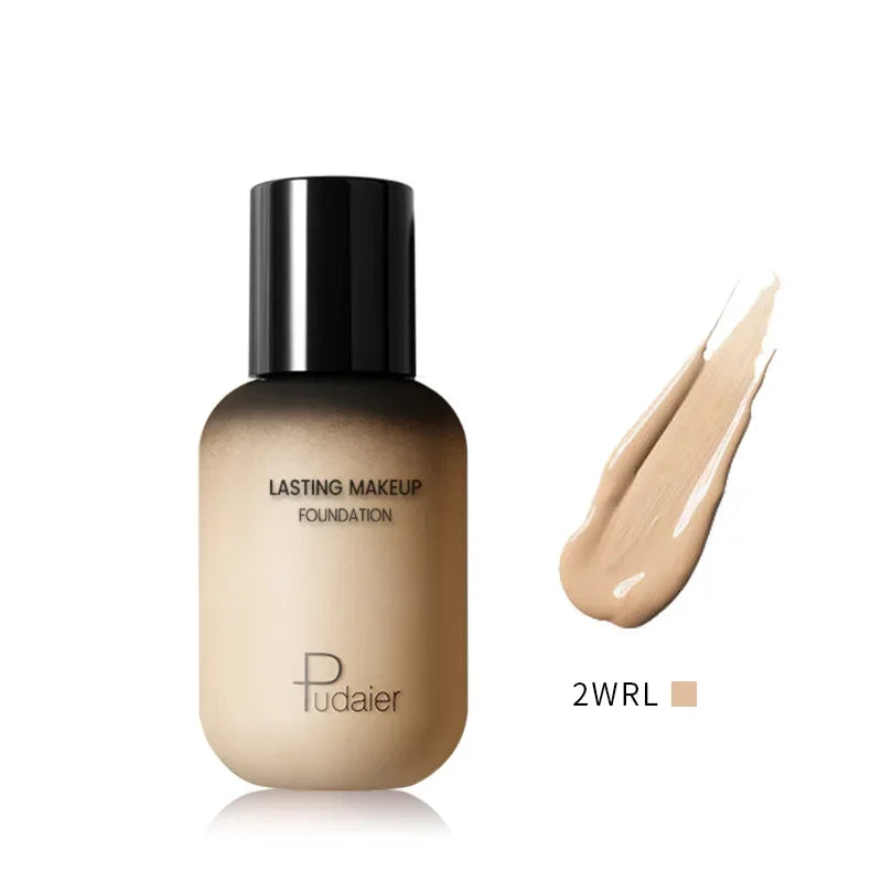 XMSJ 2-in-1 Liquid Foundation & Concealer | Waterproof, Oil Control, Matte Finish | 40ml | 17 Shades