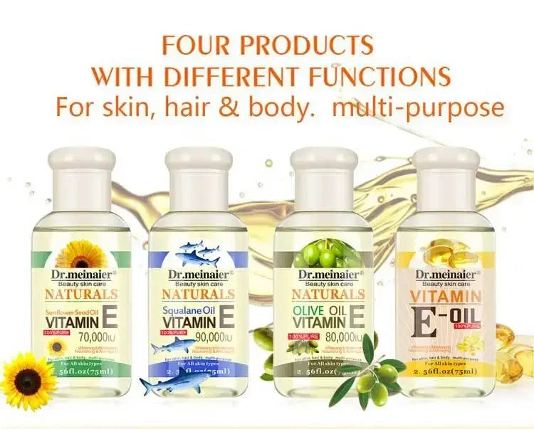 Vitamin E Face Essence Oil – Brightening & Anti-Aging Skin Care (75ml)