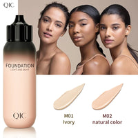 Matte Foundation Cream Concealer Full Coverage Primer Makeup for Dark Circles